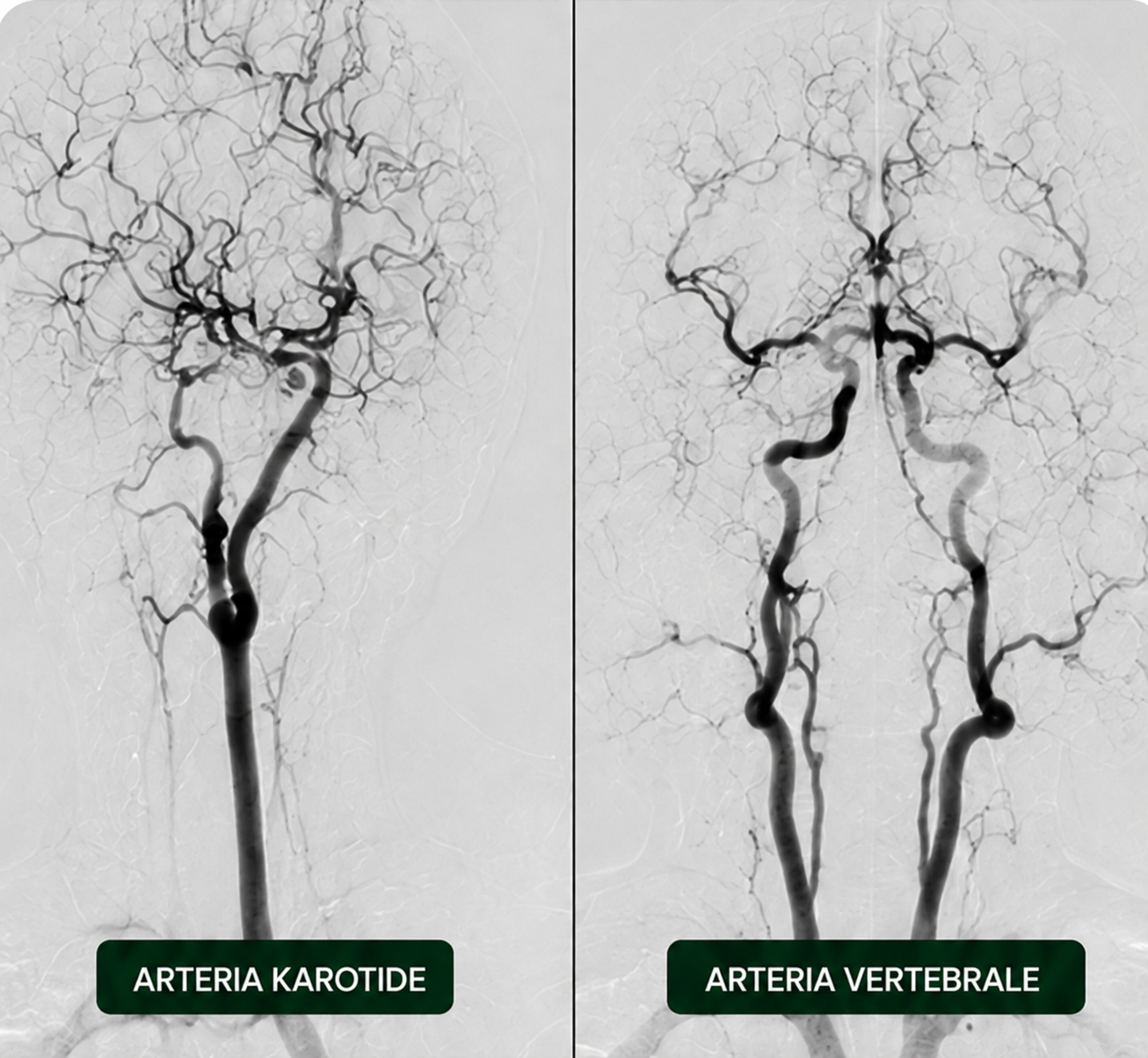 angiografia karotide dhe vertebrale