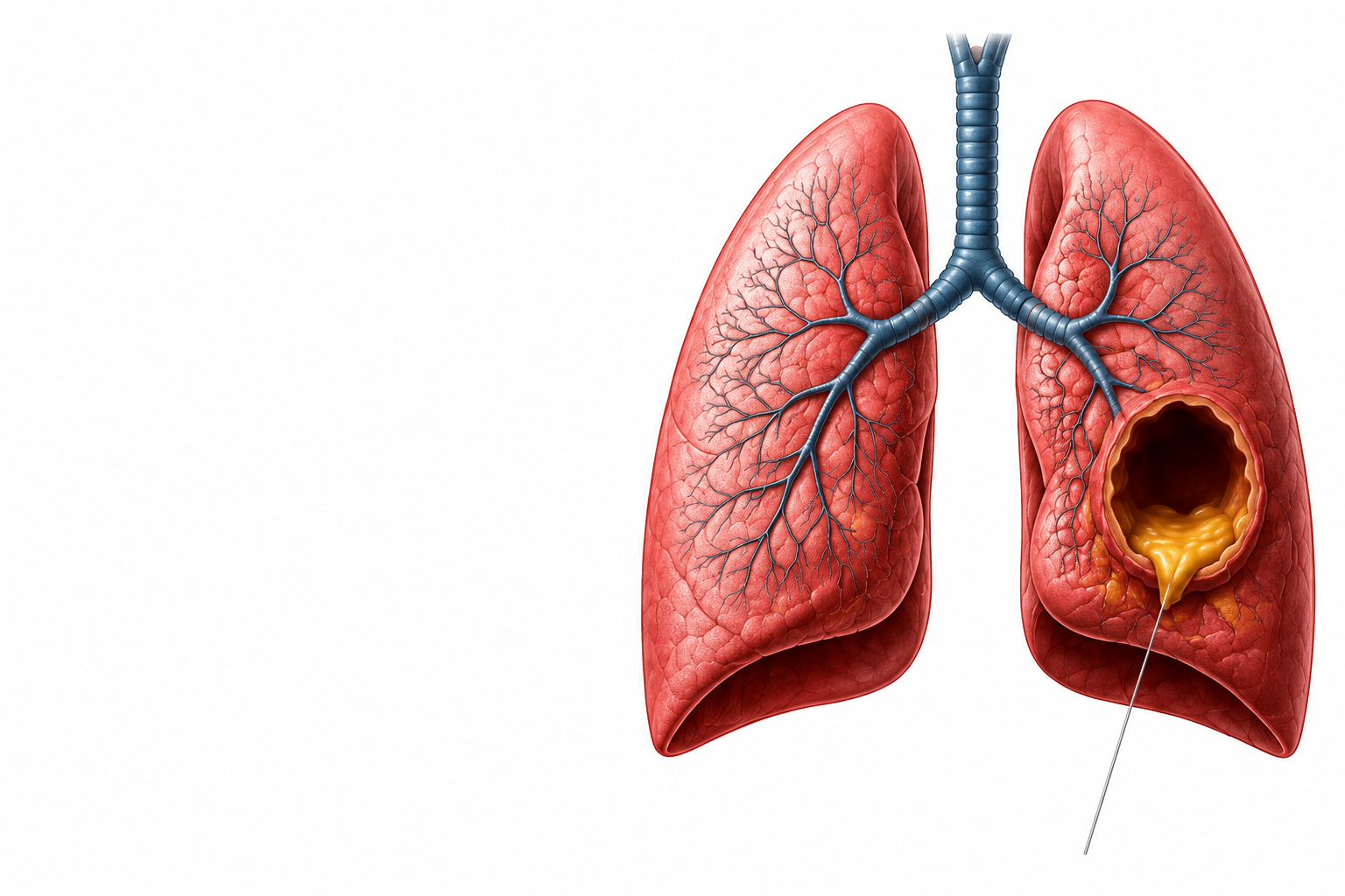 abscesi pulmonar